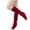 Wine, variant on Kaemgyyd Leg Warmers for Women Soft Warm Ribbed Knit Footless Socks for Women 80s Party Sports