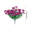thumbnail image 3 of Arbustos Artificiales de Flores de Trompeta – Plantas Artificiales para Exteriores, Ideales para Porches, Balcones, Jardines, Patios, Jardineras y Decoración Del Hogar., 3 of 7