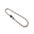 thumbnail image 2 of BRIGHTFUFU 200PC Conector de perlas largas Corchete de la bola Cadena Llavero Etiqueta Llaveros Aniques de metal ajustable Antiqued Cadena de acero, 2 of 7