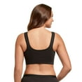 thumbnail image 2 of Hanes Womens ComfortFlex Fit Get Cozy Wirefree Bra, S, Black, 2 of 2
