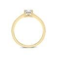 thumbnail image 2 of 1.50 Carat - Radiant Shape Lab Grown Basket Regular Shank Setting Solitaire Diamond Engagement Ring in 14K Yellow Gold(Ring Size: 7), 2 of 5