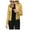 Yellow, variant on LEAVINGSUO Womens Fashion Winter Coats for Women Fashion Women Long Sleeve Open Front Short Cardigan Short Suit Jacket Coat Top