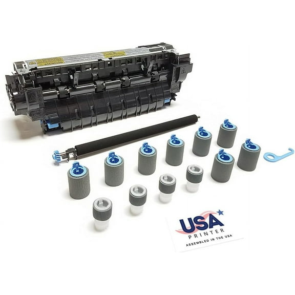 USA Printer B3M77A-MTK-USA (B3M77-67902) Maintenance Kit for HP LaserJet M630 includes B3M77-67903 Fuser, RM1-0699 Transfer Roller, & Tray 2-5 Roller Kit (110V)