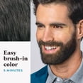 thumbnail image 4 of Tinte para barba solo para hombre, bigote y barba, marrón oscuro oscuro, M-46, 4 of 6