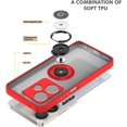 thumbnail image 6 of Case for Infinix Hot 30i Case with Stand, Compatible with Magnetic Car Phone Mount, Ultra Slim Infinix Hot 30i Phone Case for Women Men Shockproof Protective Cases Cover (Red), 6 of 7