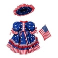 thumbnail image 2 of Nkmbld Patriotic Porch Goose Outfits, 4th of July Goose Costume Cute Independence Day Goose Clothes for Front Porch Outdoor Patio Yard 250th Anniversary, 2 of 9
