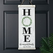 Wreath Home Hanging Canvas