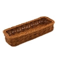 thumbnail image 6 of UDIYO Imitation Rattan Woven Basket Desktop Knife Fork Storage Box Tableware Organizer, 6 of 6