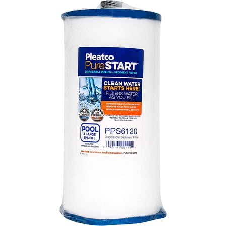 Pleatco PPS6120 Filter Cartridge, White