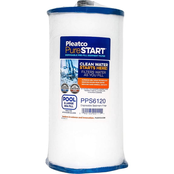 Pleatco PPS6120 Filter Cartridge, White