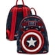 thumbnail image 3 of Mini Backpack Loungefly Capitan America Loungefly Loungefly Minibackpack, 3 of 3
