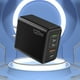 thumbnail image 5 of Cargador rápido de 120W, Tipo-C, PD+USB, Multi-Port, Compatible con Android e iOS, Negro, 5 of 6