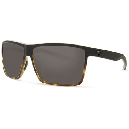 Costa Del Mar Rincon Polarized Plastic (580) Grey X-Large Fit Sunglasses