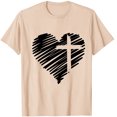 thumbnail image 4 of Pntutb Femmes Dédoublés Femmes de Mode Imprimé tops Manches Courtes sur Blouse Col Rond T-Shirt tops, 4 of 4