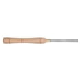 thumbnail image 2 of Half Round Turning Tool High Speed Steel Beech Handle Lathe Chisel for Woodworking Carving, 2 of 8