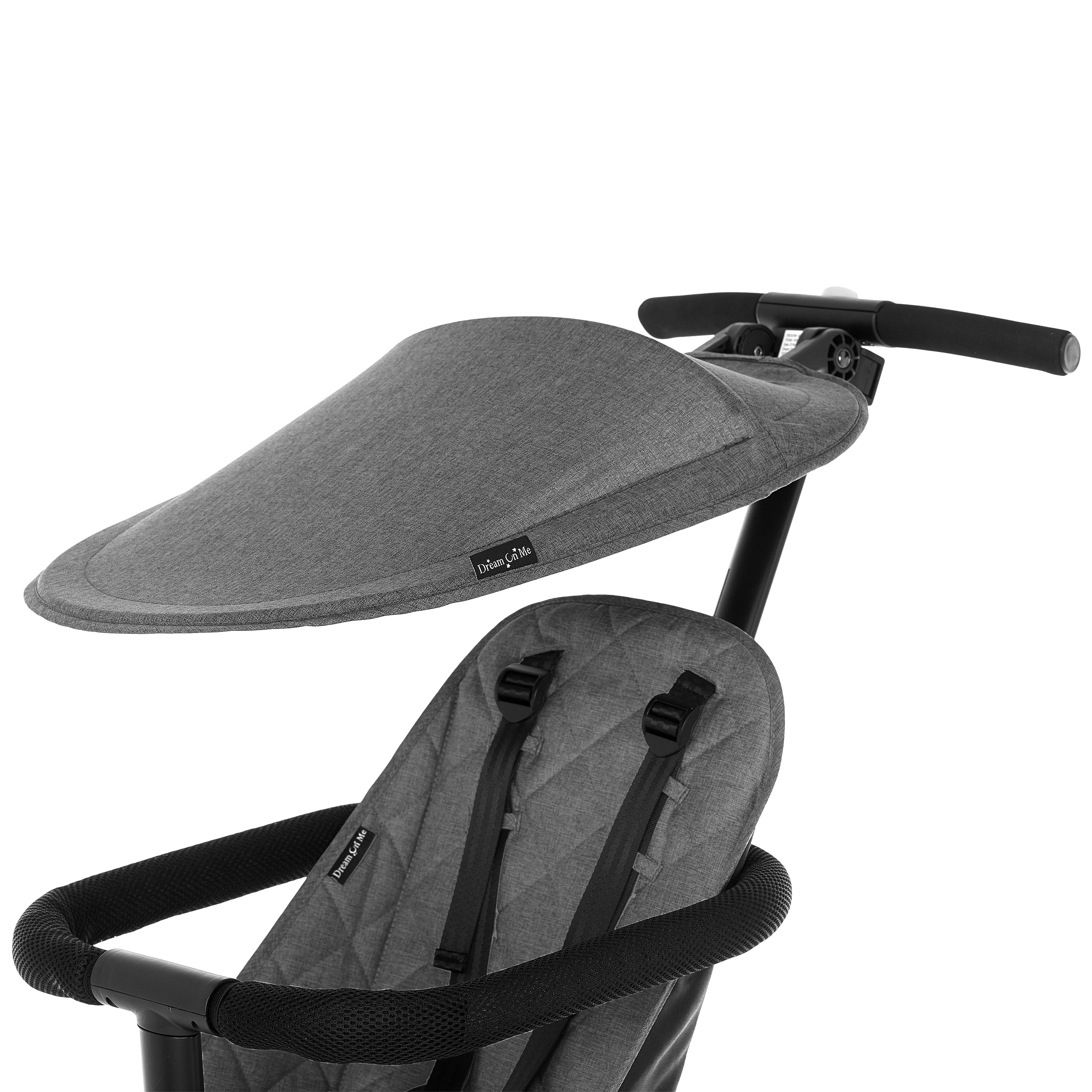 Dream On Me Coast Rider stroller Canopy in Gray
