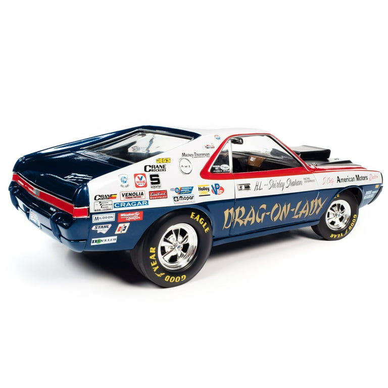 Auto World 1969 AMC AMX S/S (MCACN & LOTQM) 1:18 Scale