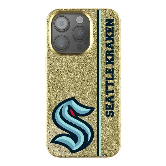 Keyscaper Gold Seattle Kraken Sidebar Bling iPhone Case