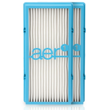 Holmes aer1 HEPA-Type Total Air Filter Replacement with Dust Elimination, 2 Count (Best Air Filter For Home 2019)