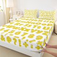 thumbnail image 3 of Castle Fairy Personalized Initial Letter Boy Girl 4-Piece Full Size Sheets,Bling Glitter Bed Sheets,Alphabet Number Lightweight Sheet Sets,Breathable Home Decor, 3 of 7