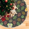 thumbnail image 5 of FMSHPON Easter Xmas Christmas Tree Skirt Stand Mat for Holiday Party Decoration Indoor Outdoor 36 inches, 5 of 6