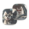 thumbnail image 5 of Jeiento Funny Husky Car Window Shades 2-Piece Foldable Windshield Sun Shade Universal Removable Automotive Accessories Reflect UV Sun and Heat and Protect Your Car, 5 of 6
