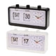 thumbnail image 4 of Reloj de moda retro con tapa, reloj digital con fecha y hora B blanco, 4 of 9