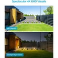 thumbnail image 4 of ZOSI 16 Channel 4K Home Security Camera System, AI-Human-Detection, 4K 16CH NVR with 4TB HDD for 24/7 Recording, 12pcs 4K wired Outdoor PoE IP Cameras, 4 of 5