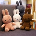 thumbnail image 1 of 25/35cm Miffy Rabbit Plush Toy Baby Comfort Stuffed Doll Pillow Children's Gift V1, 1 of 3