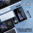 thumbnail image 4 of Kit limpiador de lentes para gafas iO CLEAN con 2 botellas (100 ml) y 2 paños, 4 of 7