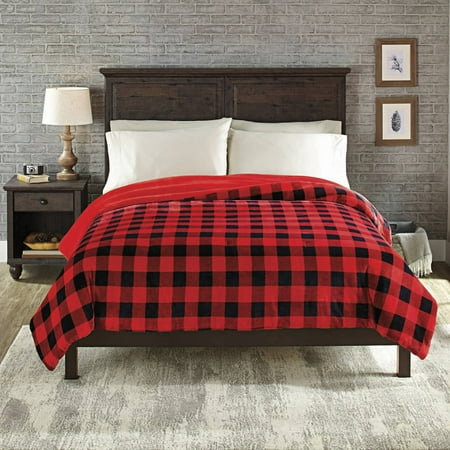 Better Homes And Gardens Velvet Plush Comforter Walmart Com