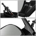 thumbnail image 2 of DNA Motoring Manual Passenger Right Side Mirror for 01-06 Hyundai Santa FE, 2 of 4