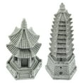 thumbnail image 4 of 2 Pcs Figurines de Tour de Jardin Simulation Tours de Paysage Décorations de Jardinage, 4 of 8