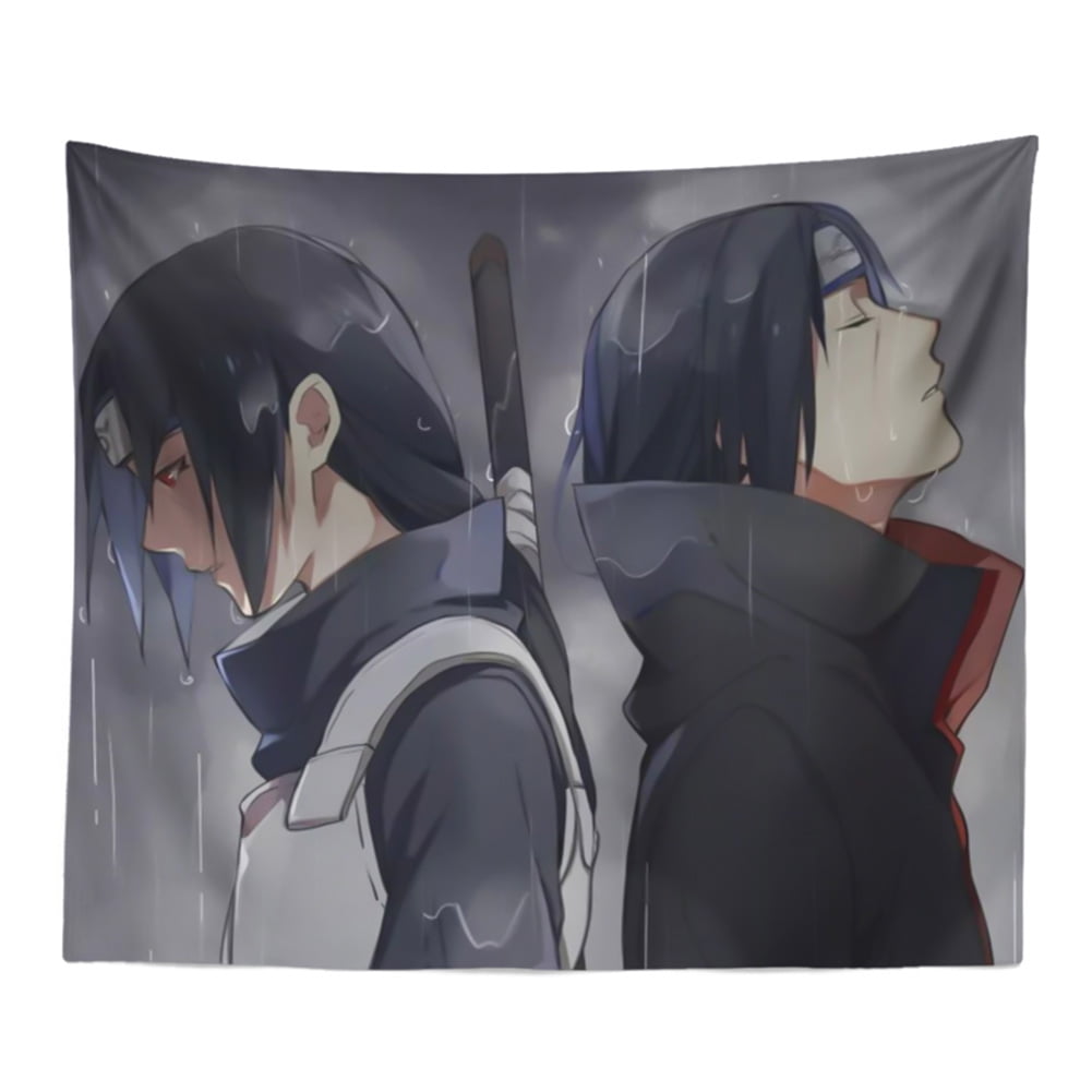 Naruto Meditating Trippy Anime Wall Art Hanging Psychedelic Home Decor Tapestry 