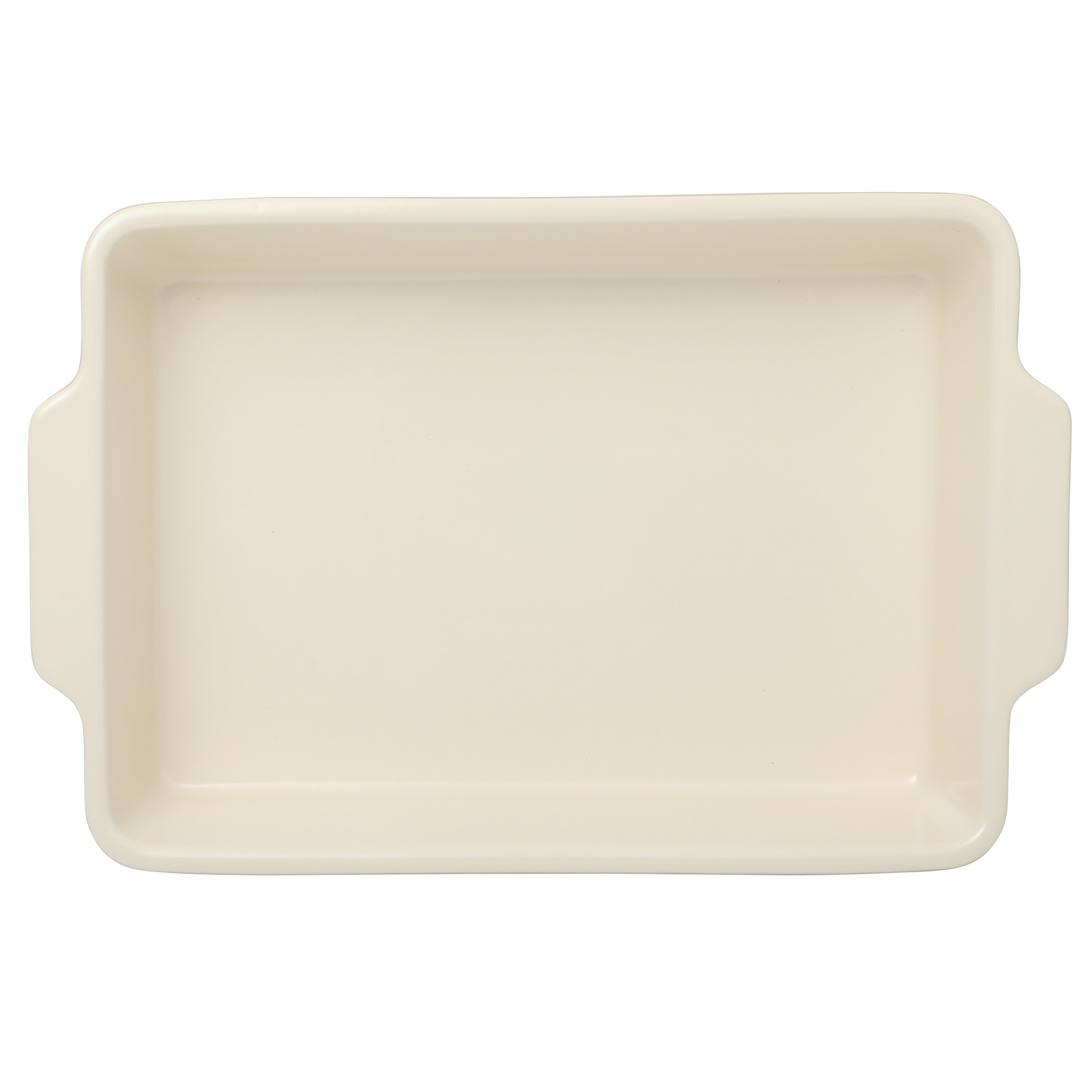 Martha Stewart Everyday Tilden 9" x 12" Stoneware Casserole Baker with Lid, Taupe