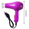 thumbnail image 3 of 1pc Hair Dryer Beauos , Hair Care A, High Power Household Hair Salon Hair Dryer Small Appliances Hair Care Quick Drying Student Dormitory Hair Blow Dryer Polyester Hairdressing Net A, 3 of 6