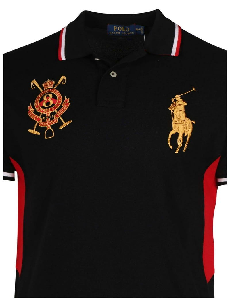 Polo Ralph Lauren Men's Custom Fit Crown Crest Big Pony Shirt