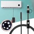 thumbnail image 1 of NARABB Three-in-one Endoscope 8mm Probe 2m Long Line Industrial Endoscope, 1 of 9