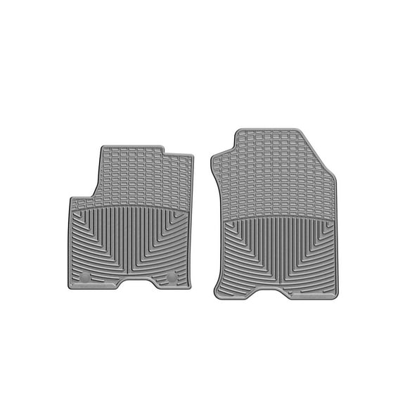 WeatherTech All-Weather Floor Mats compatible with 2010-2011 Ford Focus - 1st Row (Driver & Passenger), Grey