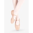 thumbnail image 3 of Girls Beginner Leather Full Sole Ballet Shoes, 3 of 9