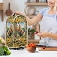 thumbnail image 3 of HELLHERO Rooster and Sunflower Pattern There is only one dust cover Dust Cover for Blender Protection Polyester Kitchen Blender Dust Cover, 3 of 6