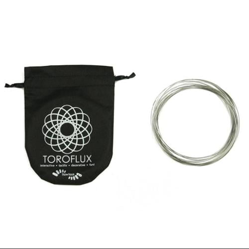 Toy Ring Flow Spring Kinetic Toroflux Flowtoys 3d Metal Arm Slinky Geoflux Hot 
