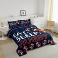 thumbnail image 3 of Erosebridal Rugby Comforter Sets , American Football Down Comforter, Reversible 2pcs, 3 of 7
