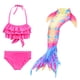 thumbnail image 1 of Traje de baño de cola de sirena Traje de baño de sirena Ropa de sirena Bikini Ropa infantil de moda linda sirena, 1 of 5