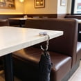 thumbnail image 4 of Gancho giratorio para bolsos de mesa | Colgador de bolsos plegable | Soporte resistente para bolsos para escritorio, mostrador, restaurante, hogar y oficina, 4 of 6