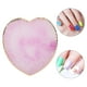 thumbnail image 5 of Paleta de colores para uñas con diseño de corazón de resina delicada, ideal para pintar y dibujar (morado), 5 of 11