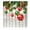 B, variant on Festive Shower Curtain Christmas Pattern Polyester Waterproof Bathroom Decor 35x71 Inches