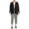 thumbnail image 2 of Terra & Sky Women's Plus Size Core Cardigan Sweater, 2 of 5