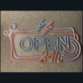 thumbnail image 2 of Handmadetneonsign Open 24h Neon Sign, Open Store Neon Wall Art Decor, Open Signs for Business Wall Decor, 2 of 5