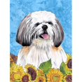 thumbnail image 1 of Shih Tzu Flag Canvas House Size, 1 of 1